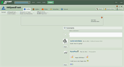 Desktop Screenshot of hmspeedfreek.deviantart.com
