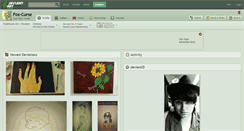 Desktop Screenshot of fox-curse.deviantart.com