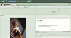 Desktop Screenshot of crazyrabbit.deviantart.com