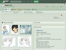 Tablet Screenshot of mepiro-art.deviantart.com