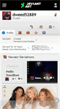 Mobile Screenshot of dweed52889.deviantart.com