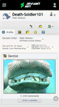 Mobile Screenshot of death-soldier101.deviantart.com
