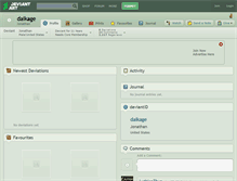 Tablet Screenshot of daikage.deviantart.com