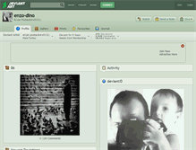 Tablet Screenshot of enzo-dino.deviantart.com