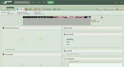 Desktop Screenshot of ansblog.deviantart.com