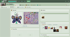 Desktop Screenshot of co-n-fusion.deviantart.com