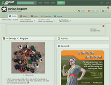 Tablet Screenshot of curious-kingdom.deviantart.com