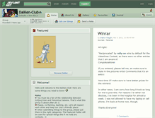 Tablet Screenshot of daiken-club.deviantart.com