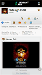 Mobile Screenshot of nfdesign1360.deviantart.com