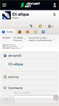 Mobile Screenshot of ex-aliqua.deviantart.com