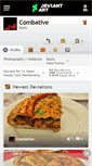 Mobile Screenshot of combative.deviantart.com