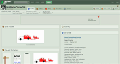 Desktop Screenshot of bestdamnpixelartist.deviantart.com