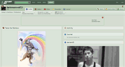 Desktop Screenshot of darkmoonwolf21.deviantart.com
