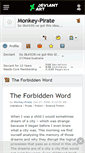 Mobile Screenshot of monkey-pirate.deviantart.com