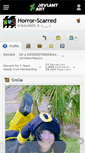 Mobile Screenshot of horror-scarred.deviantart.com