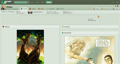 Desktop Screenshot of ichino.deviantart.com