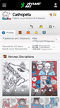 Mobile Screenshot of cashopeia.deviantart.com