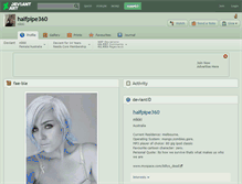 Tablet Screenshot of halfpipe360.deviantart.com