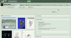 Desktop Screenshot of gaara-gaara.deviantart.com