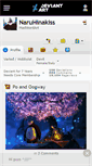 Mobile Screenshot of naruhinakiss.deviantart.com