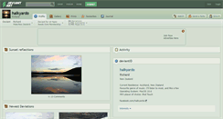 Desktop Screenshot of halkyardo.deviantart.com