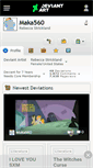 Mobile Screenshot of maka560.deviantart.com