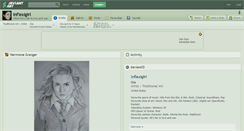 Desktop Screenshot of inflexigirl.deviantart.com