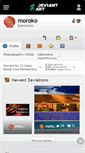 Mobile Screenshot of moroko.deviantart.com