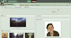 Desktop Screenshot of lovestodaydream.deviantart.com