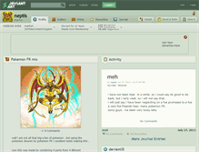 Tablet Screenshot of neptis.deviantart.com