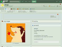 Tablet Screenshot of nii-tan.deviantart.com