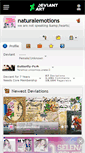 Mobile Screenshot of naturalemotions.deviantart.com
