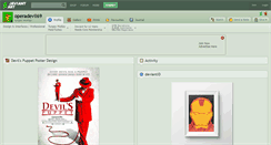 Desktop Screenshot of operadevil69.deviantart.com