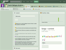 Tablet Screenshot of gumi-gakupo-lovers.deviantart.com