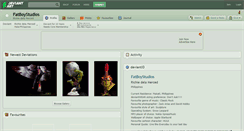 Desktop Screenshot of fatboystudios.deviantart.com