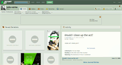 Desktop Screenshot of julio-verme.deviantart.com