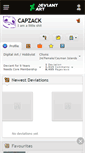 Mobile Screenshot of capzack.deviantart.com