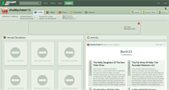 Desktop Screenshot of chubbychaser13.deviantart.com