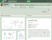 Tablet Screenshot of jdmfreak.deviantart.com