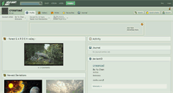 Desktop Screenshot of crossroad.deviantart.com