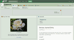 Desktop Screenshot of fringeperson.deviantart.com