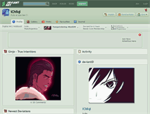Tablet Screenshot of ichiiqi.deviantart.com