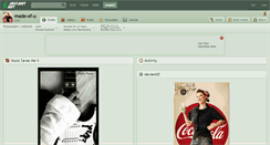 Desktop Screenshot of made-of-u.deviantart.com
