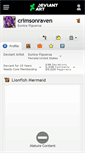 Mobile Screenshot of crimsonraven.deviantart.com