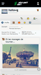 Mobile Screenshot of hollowg.deviantart.com