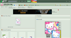 Desktop Screenshot of hello-kitty-hugs.deviantart.com