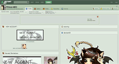 Desktop Screenshot of prince-meo.deviantart.com