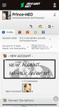 Mobile Screenshot of prince-meo.deviantart.com