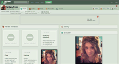 Desktop Screenshot of fantasyfreek.deviantart.com
