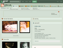 Tablet Screenshot of little-lola.deviantart.com